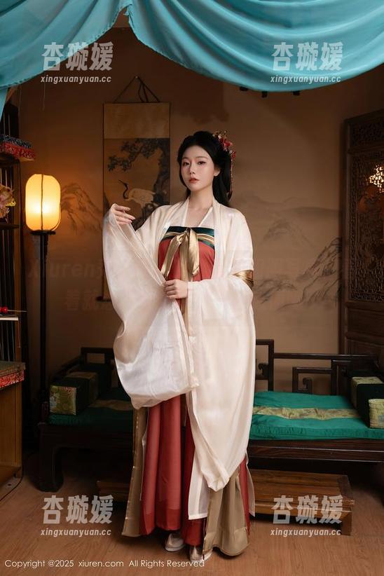 Xiuren秀人网 - 艾小青的和服写真，看着就想开个茶会，一杯随便喝…