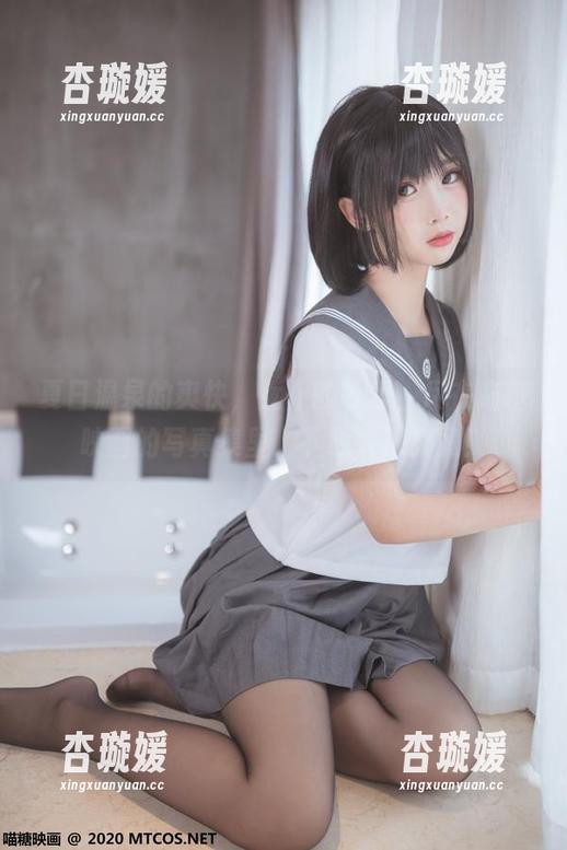 夏日温泉的爽快，女仆的可爱，尽在喵糖映画的写真集里，下载一探究竟！