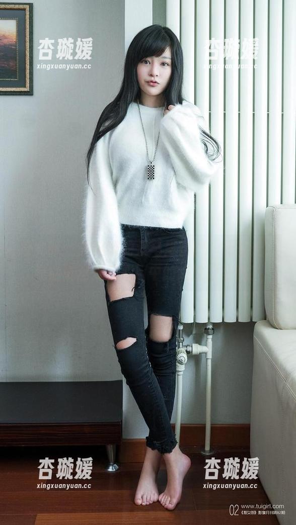 推女郎 - 夏婉婉的双马尾套图，无圣光，我能说这是我心目中的绝世好马吗？