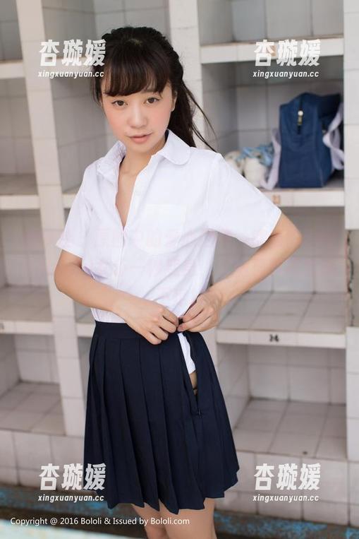 波萝社 - 原图中的爱心招牌，柳侑绮Sevenbaby女仆一秒变身，家庭琐事再也搞不定！