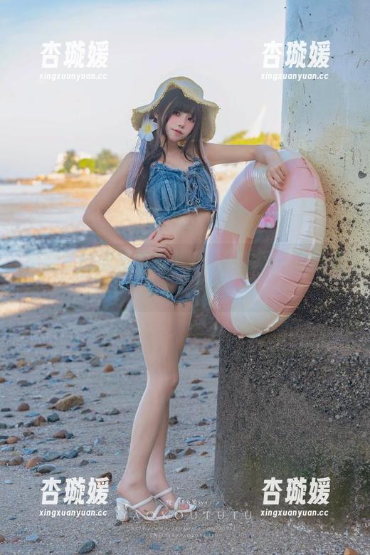 刺激？充满动感的光波！黏黏团子兔的战斗女仆写真